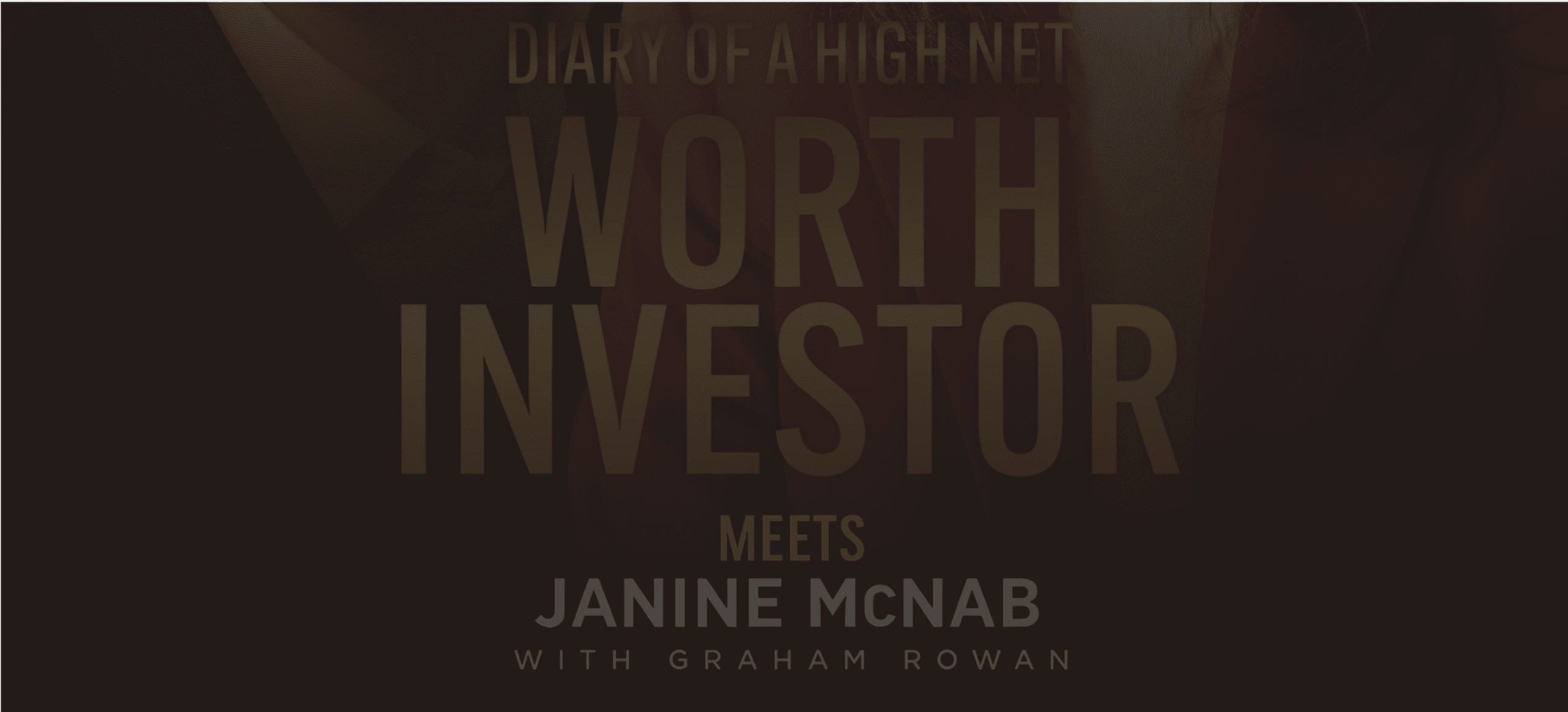 Janine McNab Joins Diary of a High Net Worth Investor podcast: A Discussion of Addiction and Mental Health